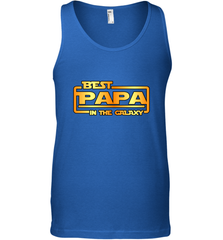The best Papa in the galaxy Men's Tank Top Men's Tank Top - belovedtshirt