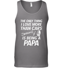 The only thing I love more than Cars is Being a Papa Funny Men's Tank Top Men's Tank Top - belovedtshirt