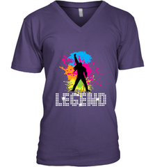 Legends Live Forever Rock Star Music Tees Men's V-Neck Men's V-Neck - belovedtshirt