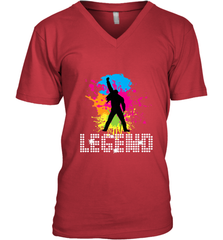 Legends Live Forever Rock Star Music Tees Men's V-Neck Men's V-Neck - belovedtshirt