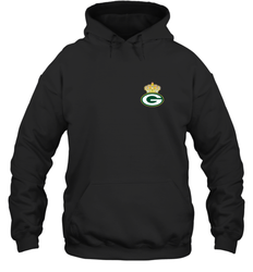 NFL Green Bay Packers Logo Champion Crown 1 Hooded Sweatshirt