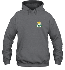 NFL Green Bay Packers Logo Champion Crown 1 Hooded Sweatshirt Hooded Sweatshirt - belovedtshirt