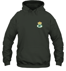 NFL Green Bay Packers Logo Champion Crown 1 Hooded Sweatshirt Hooded Sweatshirt - belovedtshirt