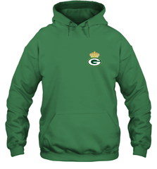 NFL Green Bay Packers Logo Champion Crown 1 Hooded Sweatshirt Hooded Sweatshirt - belovedtshirt