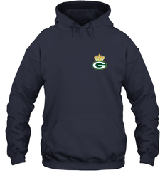 NFL Green Bay Packers Logo Champion Crown 1 Hooded Sweatshirt
