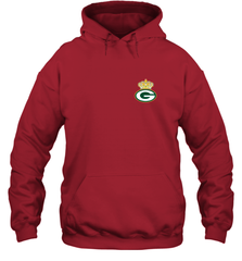 NFL Green Bay Packers Logo Champion Crown 1 Hooded Sweatshirt Hooded Sweatshirt - belovedtshirt