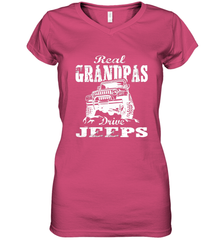 Funny Gift Papa Real Granddpas Drive Women's V-Neck T-Shirt Women's V-Neck T-Shirt - belovedtshirt