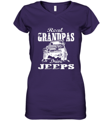 Funny Gift Papa Real Granddpas Drive Women's V-Neck T-Shirt Women's V-Neck T-Shirt - belovedtshirt