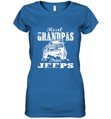 Funny Gift Papa Real Granddpas Drive Women's V-Neck T-Shirt Women's V-Neck T-Shirt - belovedtshirt