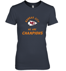 KC Kansas City Tribal Arrowhead we are Champions Women's Premium T-Shirt Women's Premium T-Shirt - belovedtshirt
