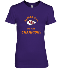 KC Kansas City Tribal Arrowhead we are Champions Women's Premium T-Shirt Women's Premium T-Shirt - belovedtshirt