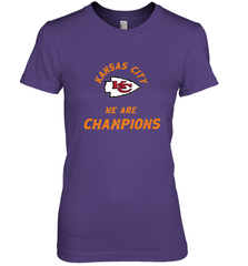 KC Kansas City Tribal Arrowhead we are Champions Women's Premium T-Shirt Women's Premium T-Shirt - belovedtshirt