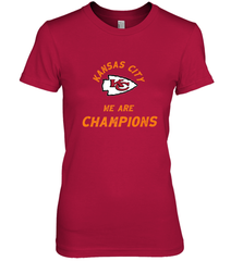 KC Kansas City Tribal Arrowhead we are Champions Women's Premium T-Shirt Women's Premium T-Shirt - belovedtshirt