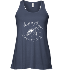 Skip A Straw Save A Turtle Shirt Save The Turtles Women's Racerback Tank Women's Racerback Tank - belovedtshirt