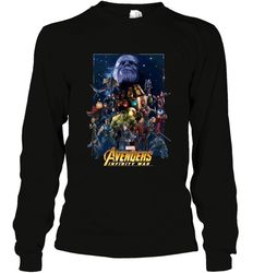 Marvel Avengers Infinity War Neon Team 2 Long Sleeve T-Shirt