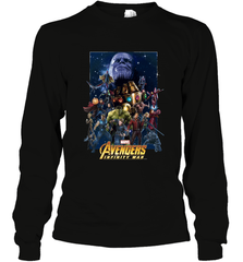 Marvel Avengers Infinity War Neon Team 2 Long Sleeve T-Shirt Long Sleeve T-Shirt - belovedtshirt