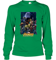 Marvel Avengers Infinity War Neon Team 2 Long Sleeve T-Shirt Long Sleeve T-Shirt - belovedtshirt