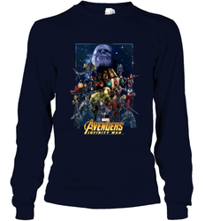 Marvel Avengers Infinity War Neon Team 2 Long Sleeve T-Shirt