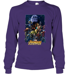 Marvel Avengers Infinity War Neon Team 2 Long Sleeve T-Shirt Long Sleeve T-Shirt - belovedtshirt