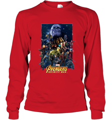 Marvel Avengers Infinity War Neon Team 2 Long Sleeve T-Shirt Long Sleeve T-Shirt - belovedtshirt