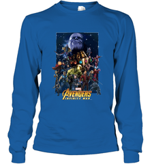 Marvel Avengers Infinity War Neon Team 2 Long Sleeve T-Shirt Long Sleeve T-Shirt - belovedtshirt