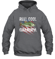 REEL COOL GRANDPA Hooded Sweatshirt Hooded Sweatshirt - belovedtshirt