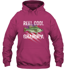 REEL COOL GRANDPA Hooded Sweatshirt Hooded Sweatshirt - belovedtshirt