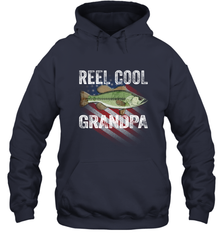 REEL COOL GRANDPA Hooded Sweatshirt Hooded Sweatshirt - belovedtshirt