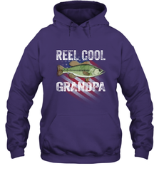 REEL COOL GRANDPA Hooded Sweatshirt Hooded Sweatshirt - belovedtshirt