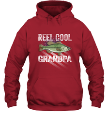 REEL COOL GRANDPA Hooded Sweatshirt Hooded Sweatshirt - belovedtshirt