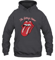 Mens The Rolling Stones Script Tongue Logo Hooded Sweatshirt Hooded Sweatshirt - belovedtshirt