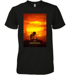 Disney The Lion King Live Action Movie Poster Men's Premium T-Shirt Men's Premium T-Shirt - belovedtshirt