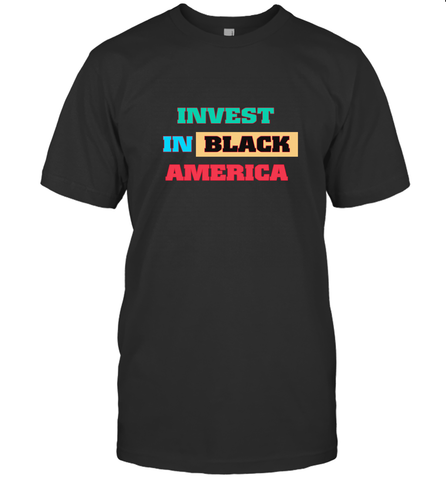 Invest In Black America Men's T-Shirt Men's T-Shirt / Black / S Men's T-Shirt - belovedtshirt