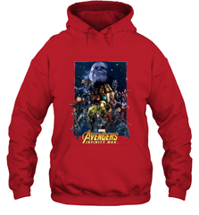 Marvel Avengers Infinity War Neon Team 2 Hooded Sweatshirt Hooded Sweatshirt - belovedtshirt