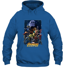 Marvel Avengers Infinity War Neon Team 2 Hooded Sweatshirt Hooded Sweatshirt - belovedtshirt