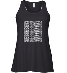 Black Lives Matter Women's Racerback Tank Women's Racerback Tank - belovedtshirt