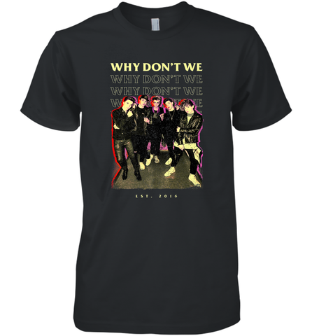 Why Don't We Vintage Rockers Men's Premium T-Shirt Men's Premium T-Shirt / Black / XS Men's Premium T-Shirt - belovedtshirt