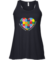 April is autism awareness month T shirt Women's Racerback Tank Women's Racerback Tank - belovedtshirt