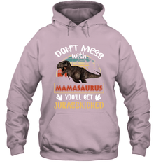 Dont mess with Mamasaurus Hooded Sweatshirt Hooded Sweatshirt - belovedtshirt
