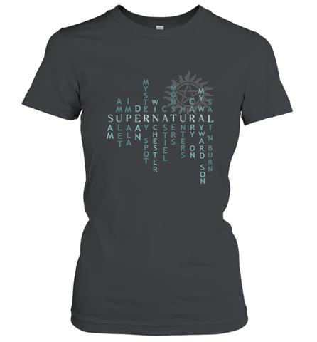 Supernatural For Men Woman Women's T-Shirt Women's T-Shirt / Black / S Women's T-Shirt - belovedtshirt