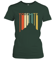 Yosemite National Park Retro Half Dome El Capitan Cali Women's T-Shirt Women's T-Shirt - belovedtshirt