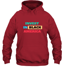 Invest In Black America Hooded Sweatshirt Hooded Sweatshirt - belovedtshirt