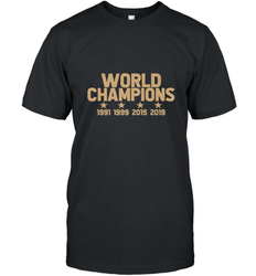 Us women's soccer team win world champions 4 four title 2019 Men's T-Shirt