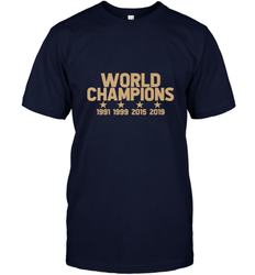 Us women's soccer team win world champions 4 four title 2019 Men's T-Shirt