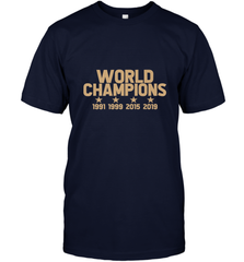 Us women's soccer team win world champions 4 four title 2019 Men's T-Shirt Men's T-Shirt - belovedtshirt