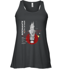The Expanse Rocinante Ship Women's Racerback Tank Women's Racerback Tank - belovedtshirt