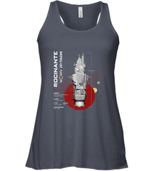The Expanse Rocinante Ship Women's Racerback Tank Women's Racerback Tank - belovedtshirt