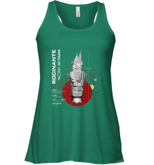The Expanse Rocinante Ship Women's Racerback Tank Women's Racerback Tank - belovedtshirt