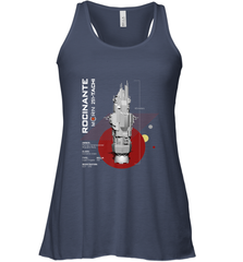The Expanse Rocinante Ship Women's Racerback Tank Women's Racerback Tank - belovedtshirt