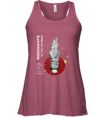 The Expanse Rocinante Ship Women's Racerback Tank Women's Racerback Tank - belovedtshirt